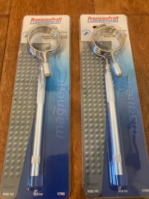 2 PACK, National Hardware N302-141 Bendable Magnetic Pickup Tool 20 Inch