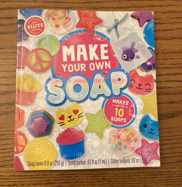 Klutz Make Your Own Soap Craft & Science Kit NEW Kids Fun Arts and Crafts