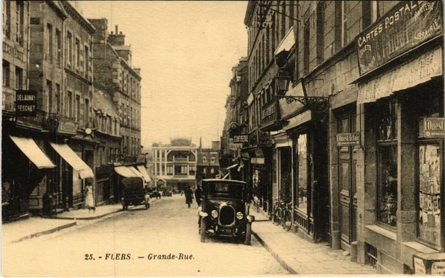 CPA Flers Orne - Grande Rue (800440)
