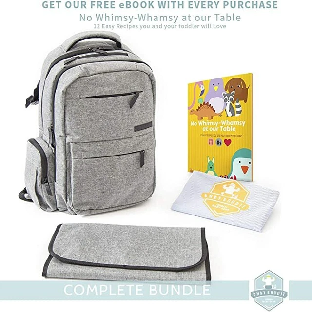 Mummy Baby Diaper Bag Backpack Maternity Nappy Changing Bag Waterproof 2