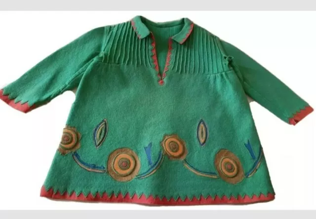 Lenci vestito in panno bambina originale anni 20, LEGGI BENE DESCRIZIONE