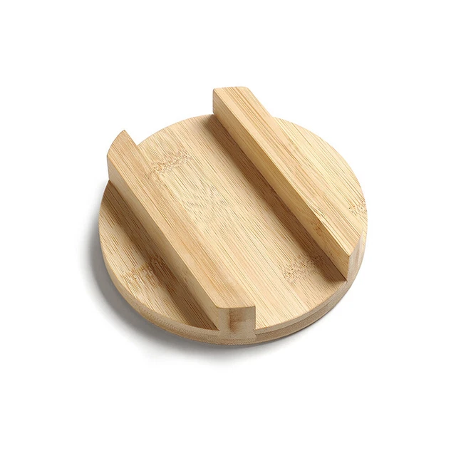 Thickening Wooden Sierra Bowl Lid Easy Storage Outdoor Sierra Bowl Cover D7Q2