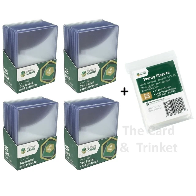 Toploaders Ultra Pro Regular 35pt Pack of 25-12159 Toploaders Ultra Pro Regular 35pt Pack of 25-12159