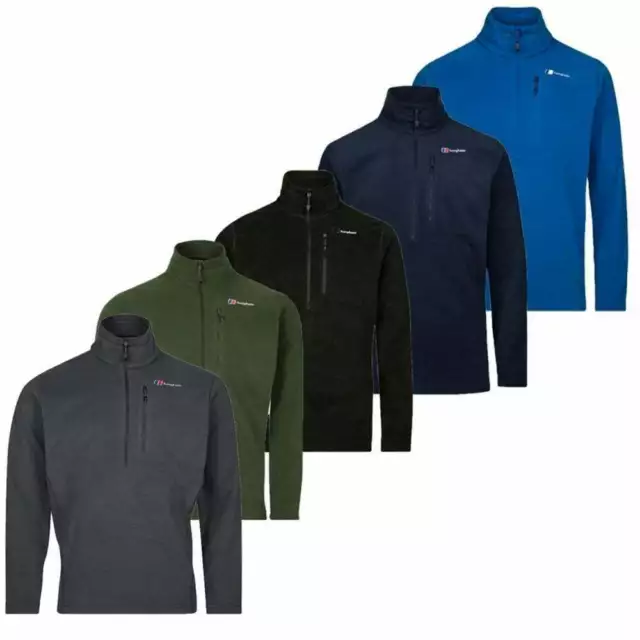 Berghaus Prism Micro PT Half Zip Mens Fleece Jacket in Various Colours and Sizes
