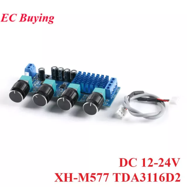 XH-M577 TDA3116D2 Digital Amplifier Board 2x80W Dual Channel Audio Module