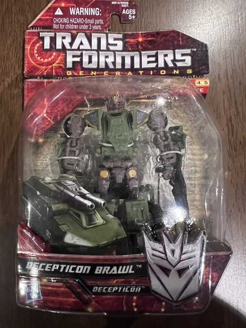 TRANSFORMERS HASBRO G1 Decepticon Brawl Generations CHUG MISB MOSC EUR ...