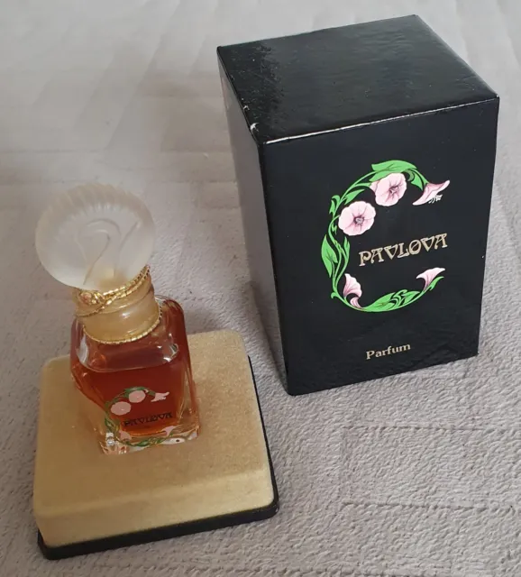 RARE vintage miniature parfum coffret PAVLOVA de PAYOT 7.5 ml  extrait de parfum