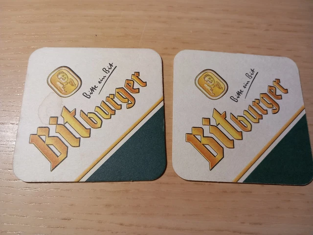 Bitburger Coppia Di Sottobicchieri