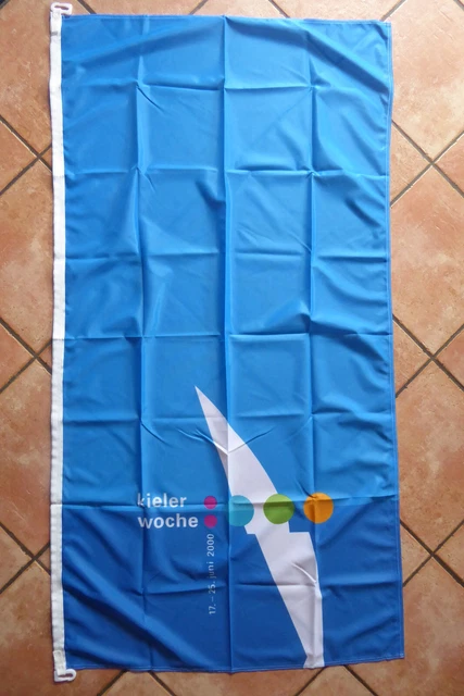 Kieler Woche 2000 Banner/Flagge ca. 150x80cm