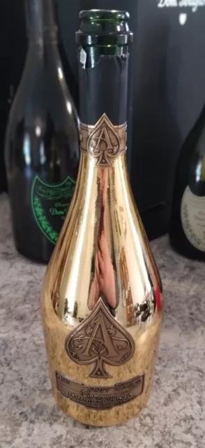 Armand de Brignac Ace of Spades Brut Gold Champagne 750ml (Empty Bottle)