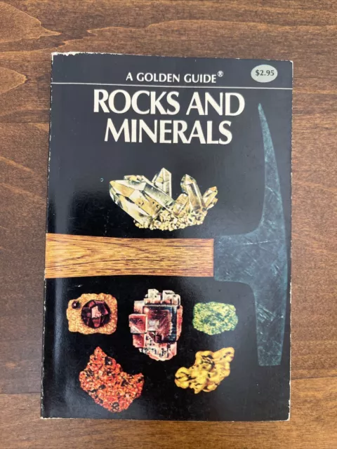 1957 ROCKS AND MINERALS A Golden Guide Paperback