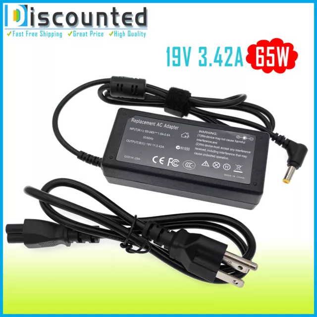 AC Adapter Charger Power Cord For ASUS K73 K73E-BBR7 K73E-DH31 K73E-DS31 Laptop