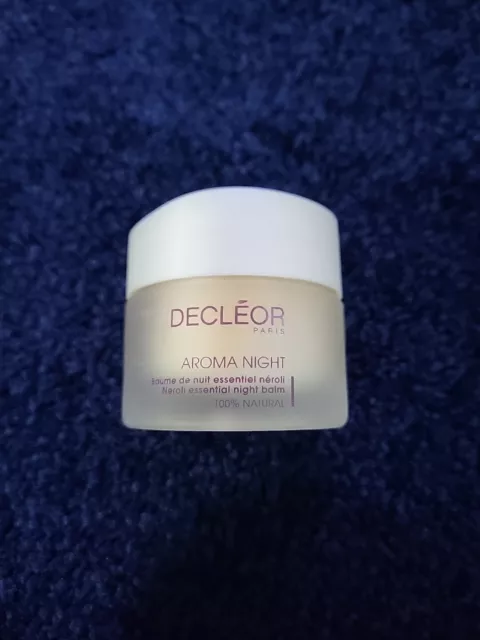 DECLEOR AROMA NIGHT NEROLI ESSENTIAL NIGHT BALM - 30ml Brand New