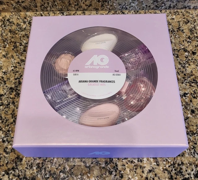 ARIANA GRANDE 6 Pc Perfume Coffret Mod Blush+Vanilla,Thank U Next,REM