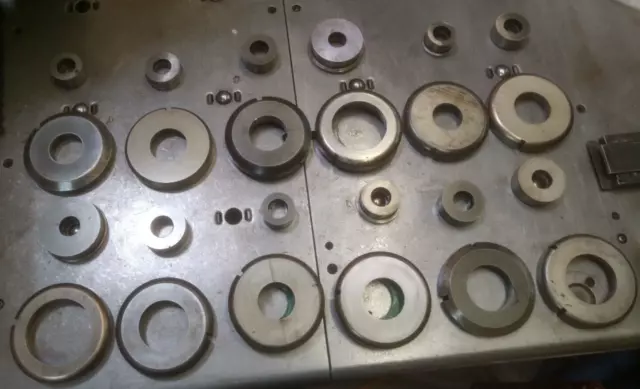 Round Punch and Die for Strippit 3-1/2" STATION, multiple sizes