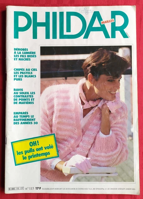Catalogue De Tricot Phildar Pitchoun N°485 - Printemps-été 2008 Enfants, Occasion, Modèles Et Patrons