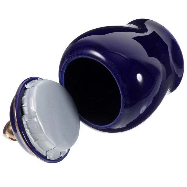 ZEALMAX Vaso In Ceramica Cinese Per Tè - Contenitore Ermetico 11x8 Cm - Per Tè, Caffè, Zucchero, Spezie