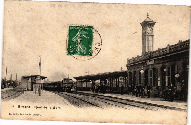CPA ERMONT - Quai de la Gare (211385)