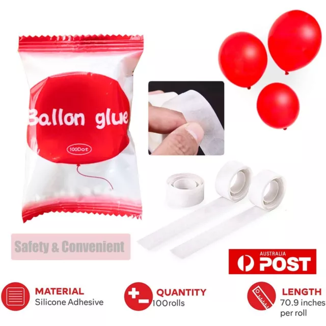 Up 2000x Balloon Glue Dots Photo Adhesive Bostik Party DoubleTape Scrapbooking