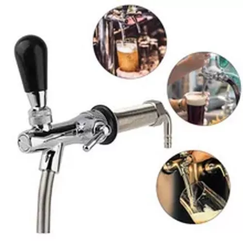 Cerveza Grifo Boceto Homebrew Acero Inoxidable Intertap Kegerator Sellado Brewer