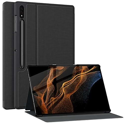 Soke Galaxy Tab S8 Ultra Case 2022 Premium Shock Proof Stand Case Auto Sleep/...