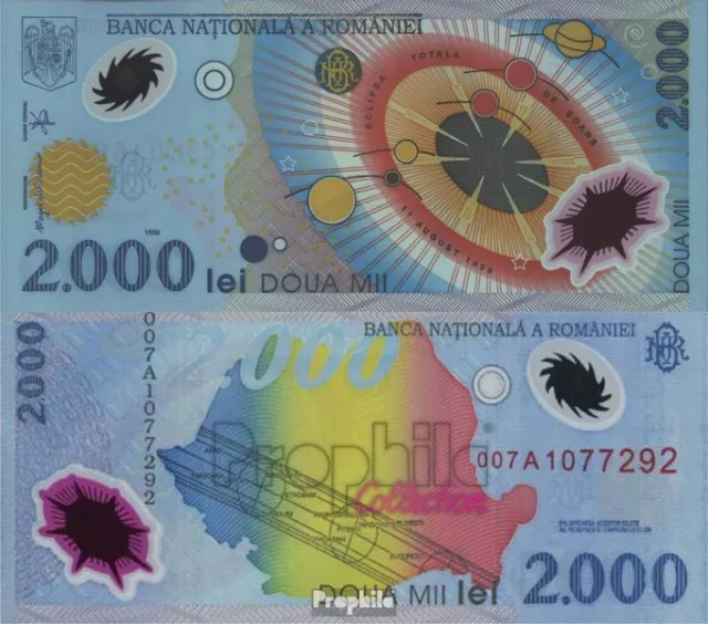 Romania Pick-number: 111a bankfrisch 1999 2.000 Lei