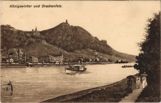 CPA AK Konigswinter u. Drachenfels GERMANY (1231498)