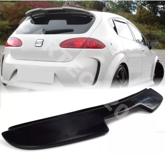 Fits Seat Leon MK2 2005-2009 (Pre Face Lift) Rear Roof Spoiler, tuning