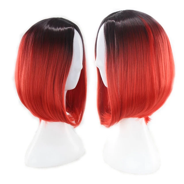 Parrucche Bianche Donna Pizzo Frontale Capelli Umani Colorate Sintetiche Miss