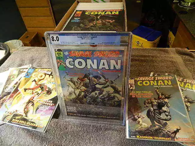 1974 MARVEL Comics SAVAGE SWORD OF CONAN #1-153 SAVAGE TALES #1-10 - You Pick