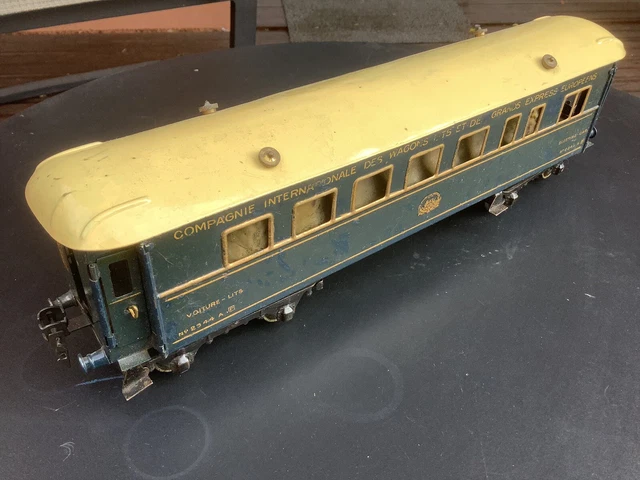 WAGON PULLMAN JEP en tôle 1932 EUR 25,00 - FR