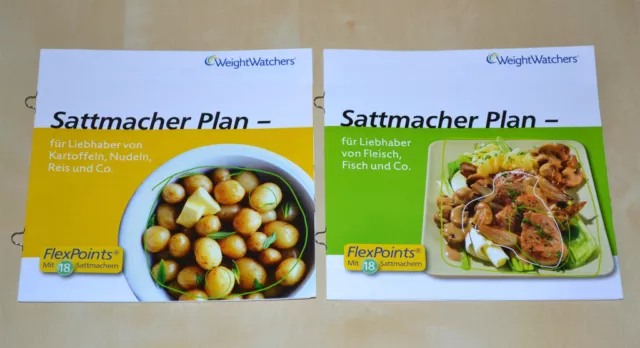 Weight Watchers Sattmacher Plan Set 'Start-Broschüren' Parfait Pour Début 2014