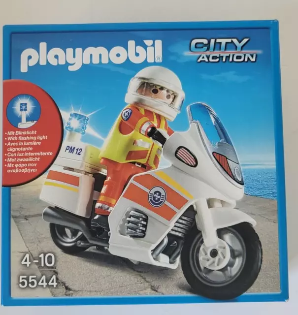 PLAYMOBIL City Action - Scooter de plongée et sauveteur, Jouets de  construction 70145