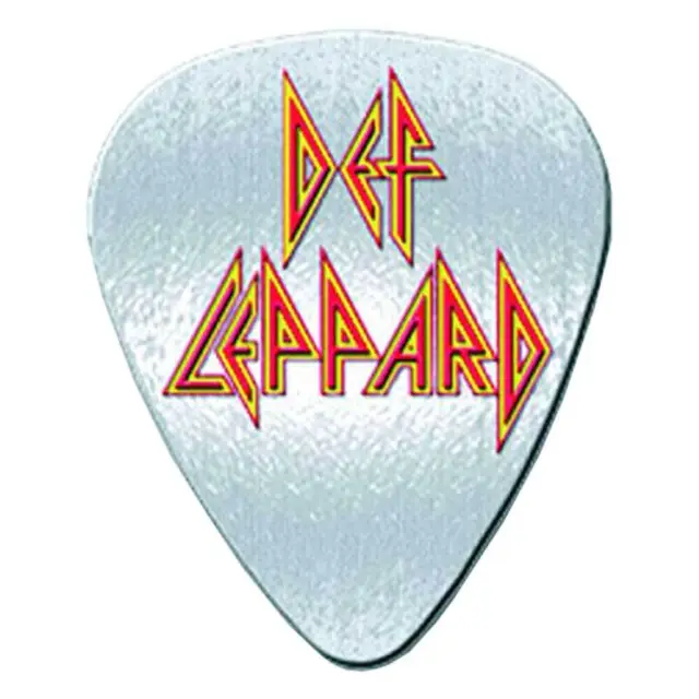 Def Leppard Pick Band Logo Pin Badge