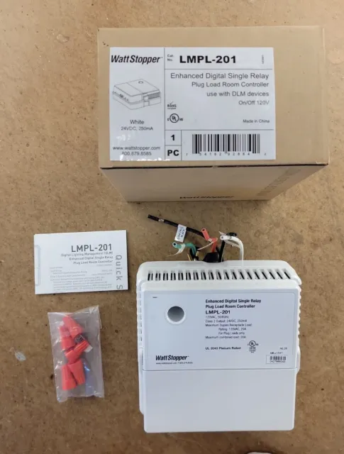 WattStopper LMPL-201 DLM PlugLoad Controller Digital Relay On/Off 120V