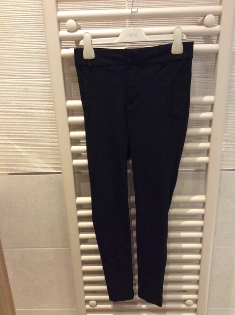 Pantaloni scuola neri nuovi look ragazze crescono con me orlo età 10 anni in perfette condizioni