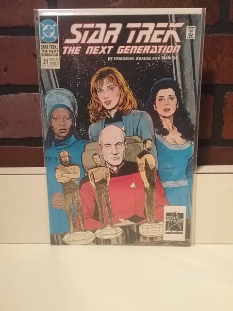 DC Comics Star Trek The Next Generation July 1991 #21