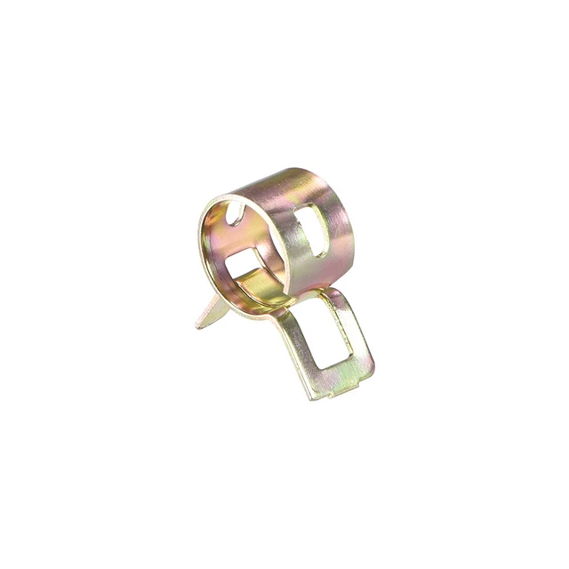 Morsetto tubo, 8 mm clip tipo fascia molla per sostituzione linea carburante, 10 pz