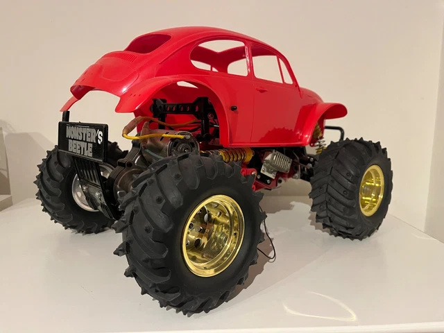 Monster 3 VINTAGE TAMIYA MONSTER Beetle 58060 with ReRe Bodyshell 1:10 £99.76 ...