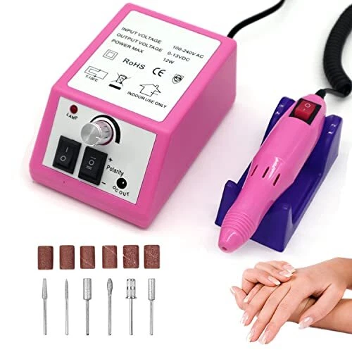 Taladro de uñas eléctrico profesional FATUXZ 20000 RPMAcrylic El...