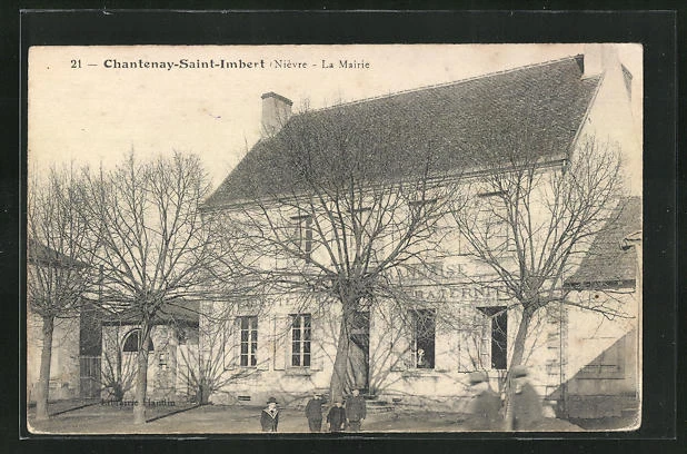CPA Chantenay-Saint-Imbert, la Mairie 1916
