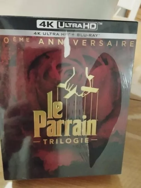 Le Parrain / THE GODFATHER Trilogie Édition 50ème Anniversaire-4K+Blu Ray NEUF