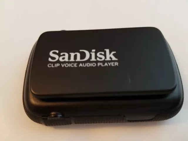 SanDisk Clip Voice MP3 16GB MIT RECORDER - SCHWARZ 2