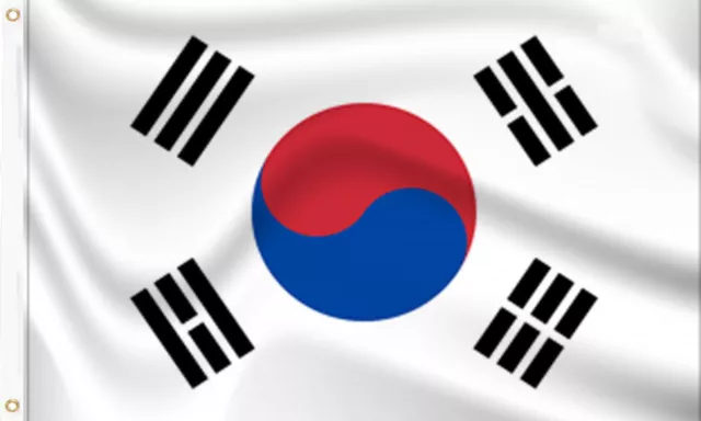 South Korea Flag 3x2 ft World Cup Football Flag 2022 Korean Premium Polyester