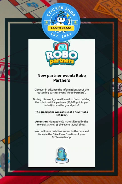 Plushie Partners ⭐️non Rush 1 - 24 Hours ⭐️ Mono_poly_mo_-go Full Carry - Foto 5