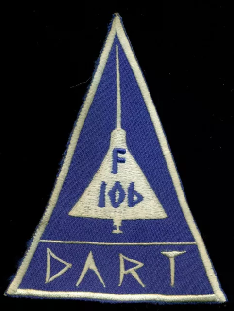 USAF 5th FIS Fighter Interceptor Squadron F-106 Dart Blue Patch S-3