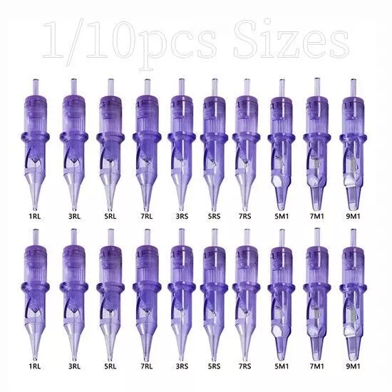 Mast-Pro Tattoo Needles Disposable Sterilized Cartridges RL RS M1 RM 10pcs Gifts