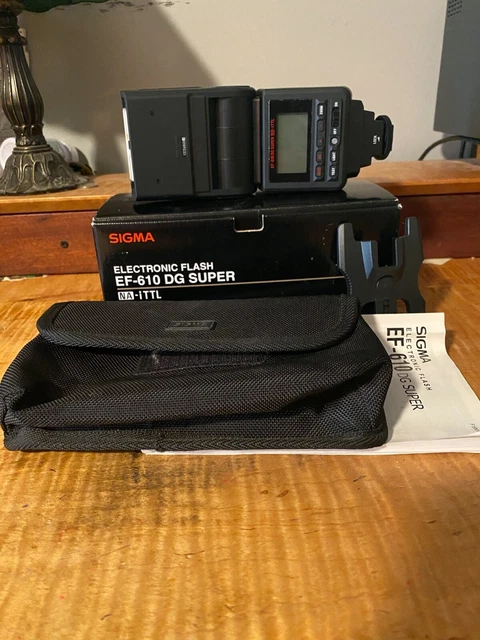 Sigma EF-610 DG Super Shoe Mount Flash for  Nikon Mint