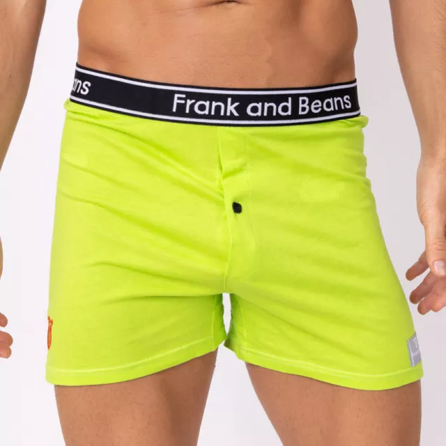 x3 Boxer Shorts Cotton Frank And Beans Mens Underwear A29 3