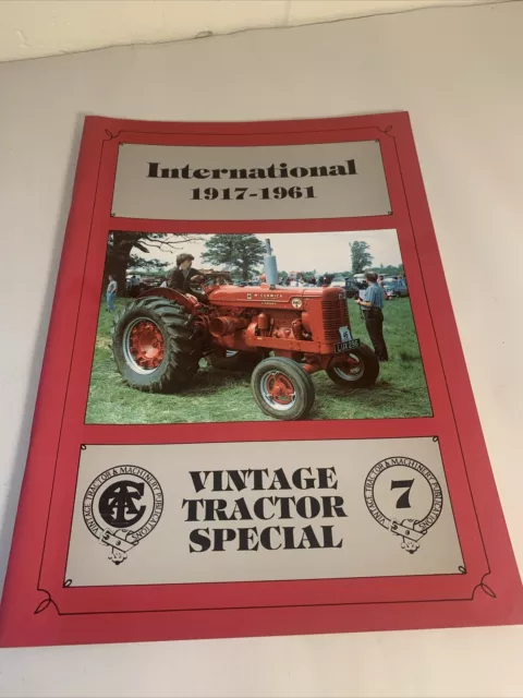 INTERNATIONAL 1917 1961 von CONDIE Nr. 7 Bauernhof TRAKTORGESCHICHTE Buchmagazin Sehr guter Zustand